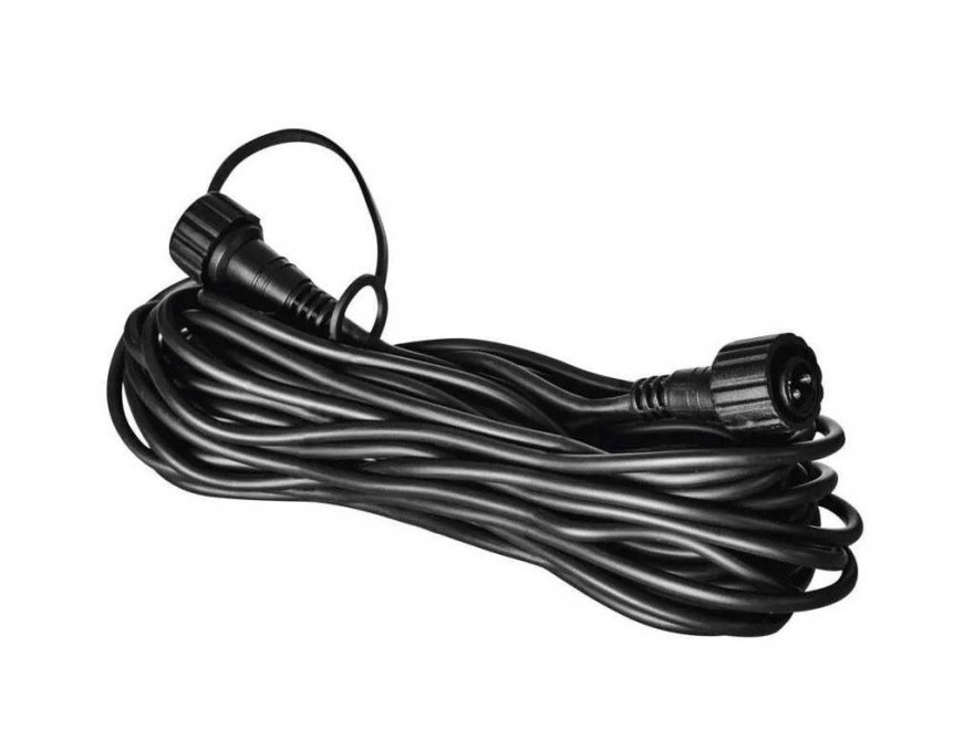 Prodlužovací kabel pro LED řetězy Profi černý, 10 m, CONNECT SYSTEM, venkovní i vnitřní - Kliknutím na obrázek zavřete