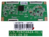 LCD modul T-CON PD9254A2A-V1.1 / TCON board Vestel 30108779 / SX4FCC580PV7D