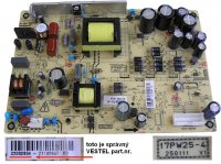 LCD modul zdroj 17PW25-4-26-32 / SMPS Power module 17PW25-4 / 23002804