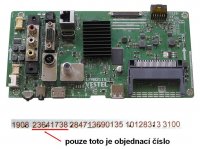 LCD modul základní deska 17MB211S / Main board 23641738 TOSHIBA 32L3063DG