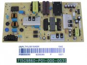 LCD modul zdroj Philips PLTVIJ381XABK / SMPS power supply board 715G9860-P01-000-003S