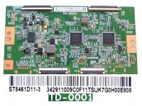 LCD modul T-CON TD-0001 / T-con board ST5461D11-3