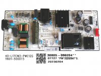 LCD modul zdroj TCL 30805-000204 / SMPS power supply board 40-L17CW2-PWC1ZG / 11601-500073