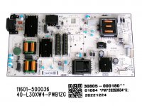 LCD modul zdroj TCL 30805-000180 / SMPS power supply board 40-L30XW4-PWB1ZG