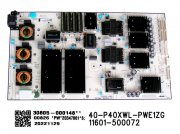 LCD modul zdroj TCL 30805-000148 / SMPS power supply board 40-P40XWL-PWE1ZG