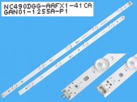 LED podsvit 995mm, 9LED sada LG GAN01-1255A plus GAN01-1256A / D-LED Backlight 995mm - 9 D-LED