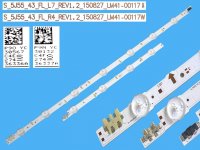 LED podsvit 888mm sada Samsung BN96-36336A plus BN96-36337A / LED Backlight 888mm - 11 D-LED S-5J55-43