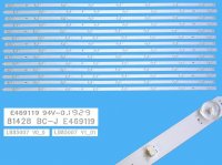 LED podsvit sada Sony celkem 16 pásků / D-LED BAR. LB85007 V0_01 plus LB85007 V1_01 / 850070000A plus 850070001A