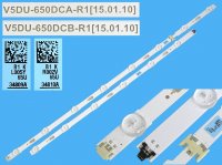 LED podsvit 1350mm sada Samsung BN96-34809A plus BN96-34810A / LED Backlight 1350mm - 14 D-LED BN9634809A plus BN9634810A