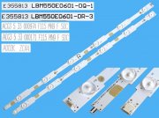 LED podsvit 1080mm sada Philips LBN550E0601-DR-3 plus LBM550E0601-DQ-1 / LED Backlight 1080mm - 12 D-LED