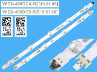 LED podsvit 813mm sada SAMSUNG BN96-39655A plus BN96-39656A / LED Backlight 813mm - 9 D-LED