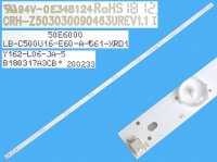 LED podsvit 992mm, 9LED / LED Backlight 992mm - 9 D-LED, CRH--Z503030090463UREV1.1, LB-C500U16-E60-A-G61-XRD1, 50E6000