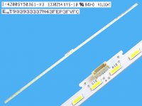 LED podsvit EDGE 465mm / LED Backlight edge 465mm - 36 LED I-43000SY50361-V3 / E_T903933337N43FEP3FVFC