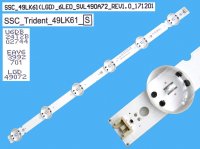 LED podsvit 512mm, 6LED / DLED Backlight 512mm - 6 D-LED, SSC_Trident_49LK61 / SSC:49LK61(LGD) / SVL490A72 / EAV63992701