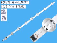 LED podsvit 670mm, 8LED / DLED Backlight 670mm - 8 D-LED, LGIT_Trident_Y19__60UM71 / EAV64732901