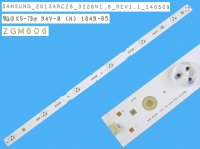 LED podsvit 535mm, 5LED / DLED Backlight 535mm - 6 D-LED, Samsung_2013ARC28_3228N1_6_Rev1.1_140509 / ZGM606