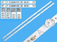 LED podsvit sada Vestel 32 CF320004 celkem 2 pásky 550mm / DLED TOTAL ARRAY RF-CF32004AE30-0601A2 plus RF-CF32004BE30-0601A2 / 30105870 plus 30105871 nebo 30103921 plus 30103922