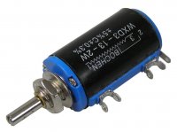 Potenciometr víceotáčkový 1k/2W model WXD3-13-2W