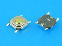 Mikrotlačítko SMD 5 x 5mm - 1.5mm výška