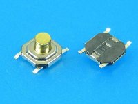 Mikrotlačítko SMD 5 x 5mm - 3mm výška