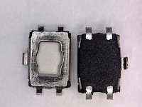 Mikrotlačítko SMD 4,7 x 3,5 mm - 2,5 mm výška, mobilní telefon, auto klíč, dálkové ovládání aut