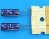 68uF/50V - 105°C Nippon LXZ kondenzátor elektrolytický, low ESR