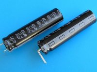 27uF/400V - 105°C Elite PZ kondenzátor elektrolytický - rozměrový speciál Pen-Cap- druhý typ