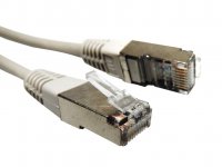 Kabel PC patch RJ45 / RJ45 1m stíněný