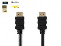 Kabel HDMI A - HDMI A verze 1.4 s Ethernetem délka 0.5m Nedis