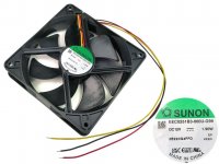 Ventilátor 120x120x25mm 12V / 170mA Sunon EEC0251B3-000U-G99