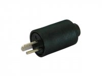 Repro konektor DIN na kabel samec černý