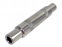 Redukce / spojka konektoru jack 6.3mm / jack 6.3mm Stereo